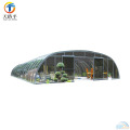 High Quality Aluminum Frame Curved Roof Glass Sunroom